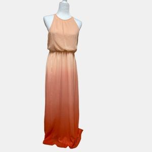 Lauren Conrad LC  Ombre Maxi Dress size 8